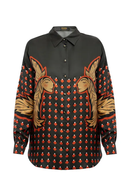 Шелковая блузка