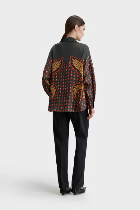 Шелковая блузка