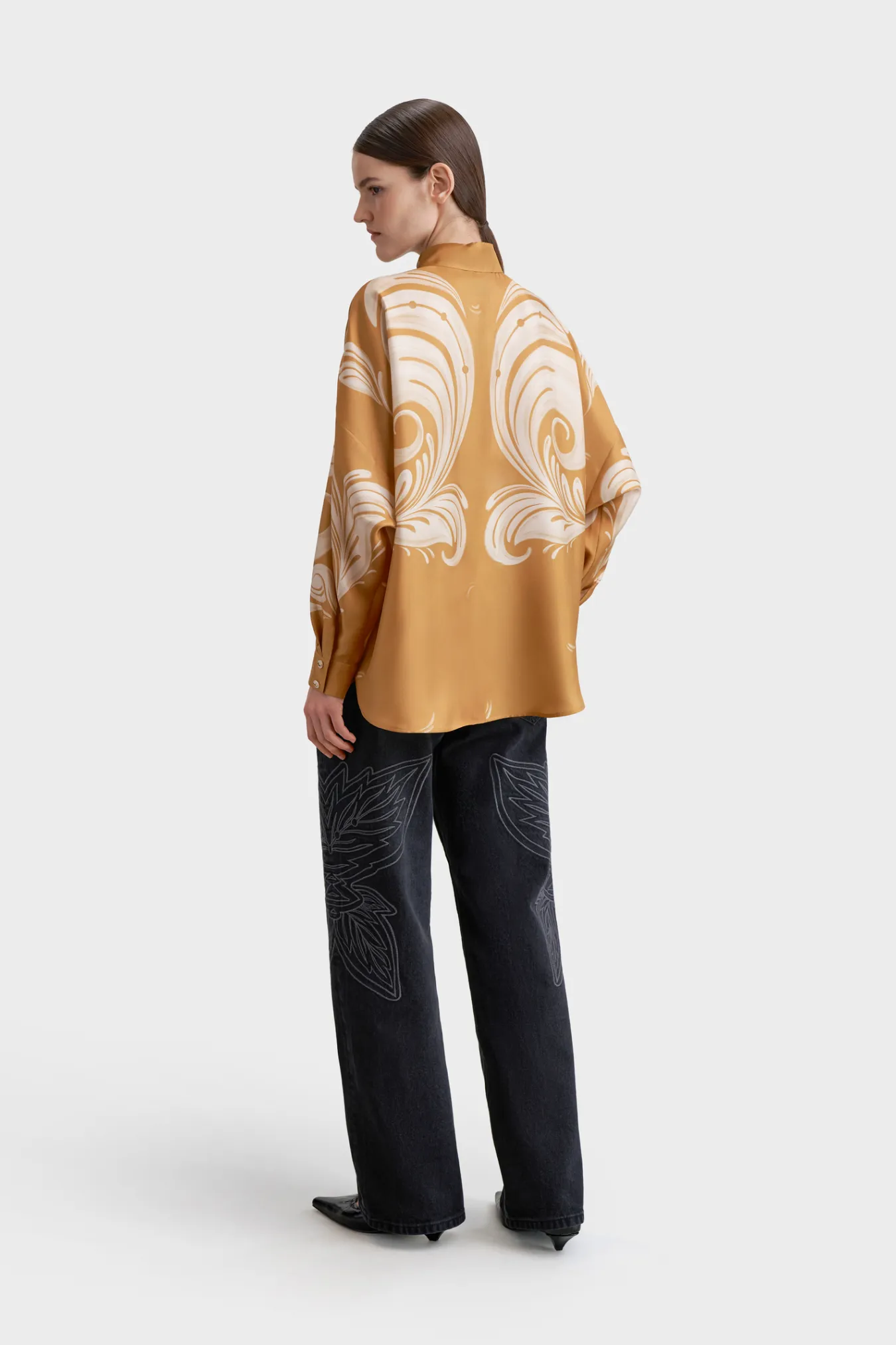 Шелковая блузка