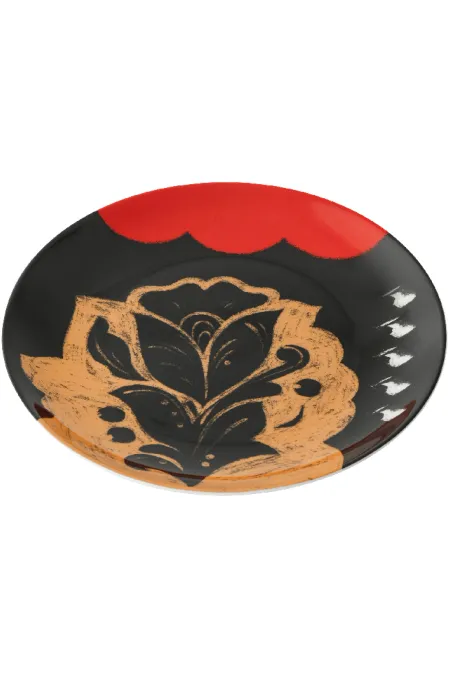 Тарелка закусочная, коллекция «Орнаментальные блоки»