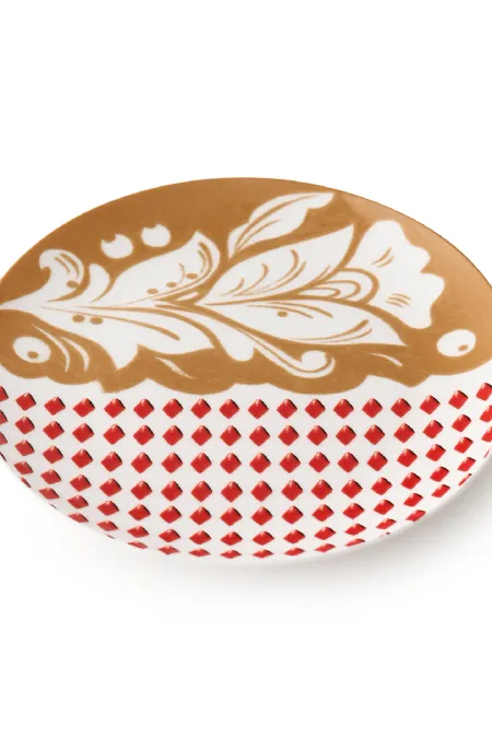 Тарелка пирожковая, коллекция «Орнаментальные блоки»