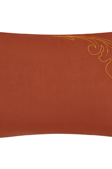 Комплект постельного белья с вышивкой «Лен Кудрина‎»‎