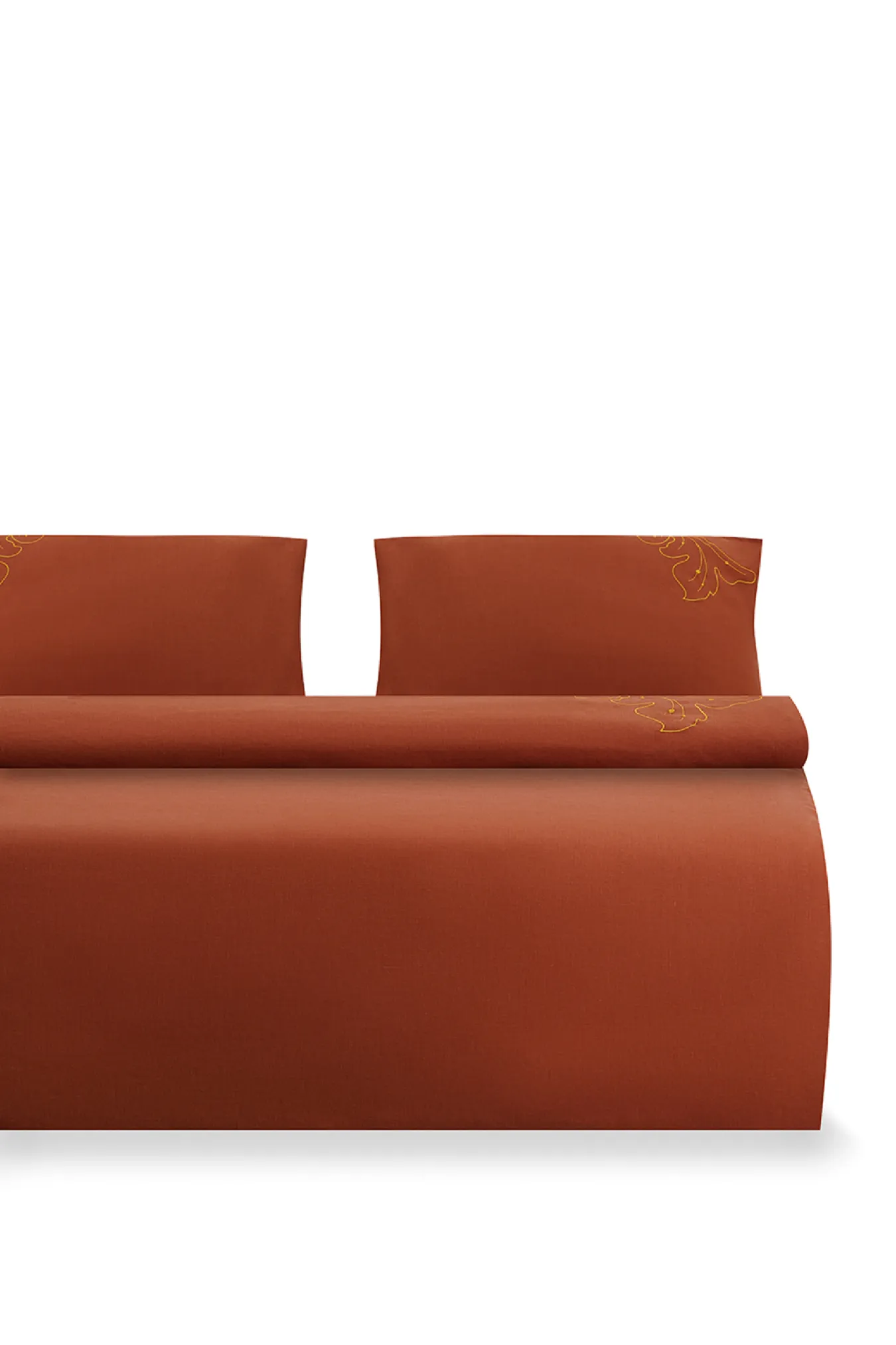 Комплект постельного белья с вышивкой «Лен Кудрина‎»‎