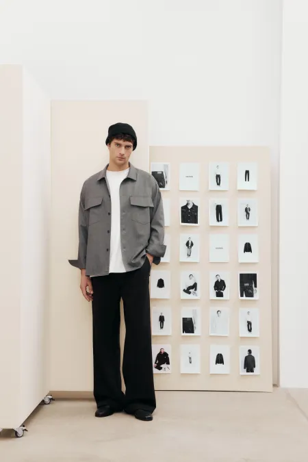 Мужские брюки из хлопка