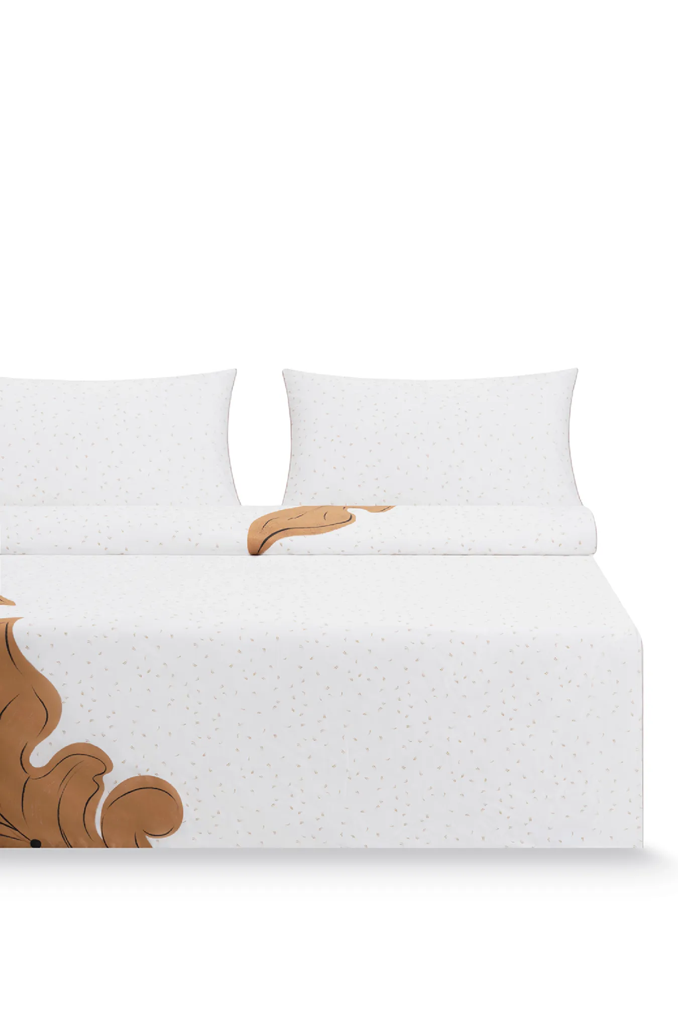 Комплект постельного белья с принтом «‎Кудрина»‎