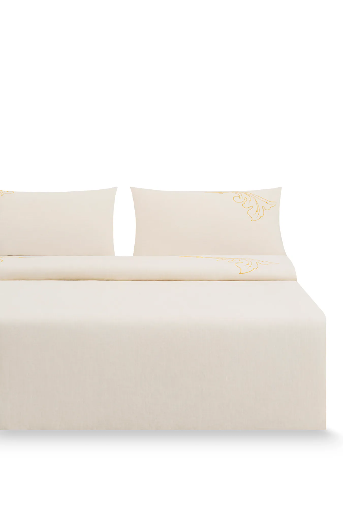 Комплект постельного белья с вышивкой «Лен Кудрина‎»‎