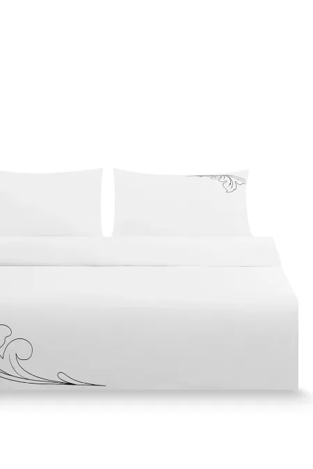 Комплект постельного белья с вышивкой «Кудрина‎»‎