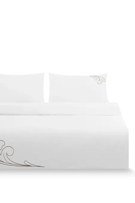 Комплект постельного белья с вышивкой «Кудрина‎»‎