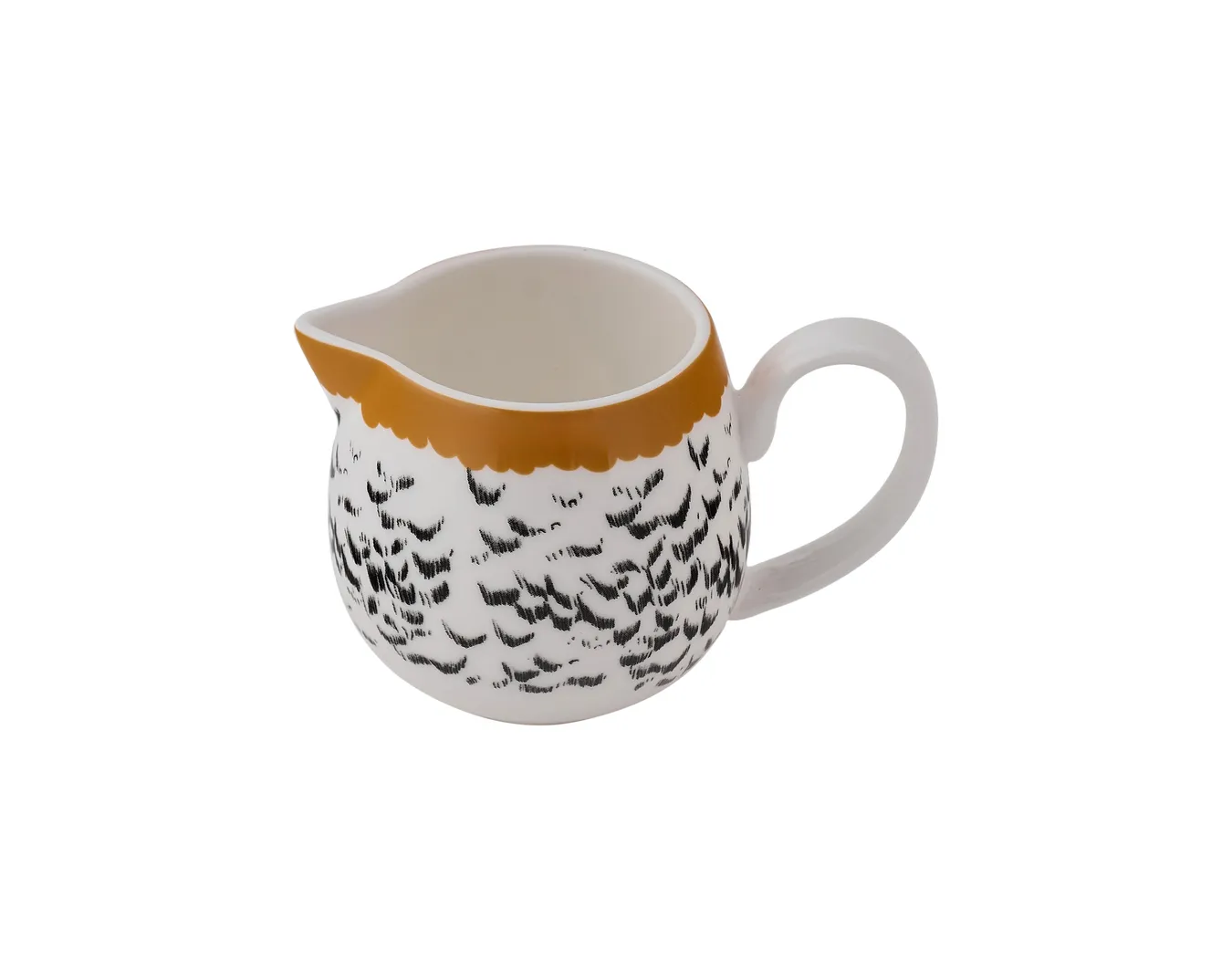 Молочник, коллекция «Перья на золоте»