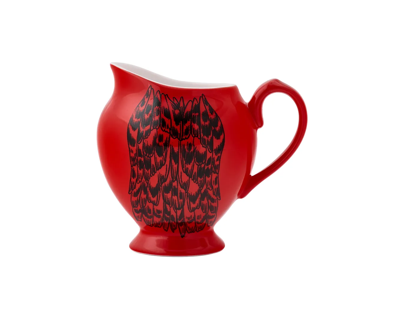 Соусник, коллекция «Перья на красном»