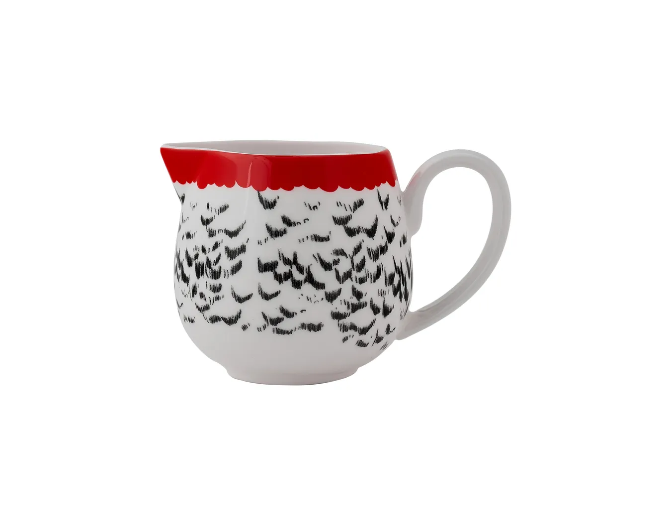 Молочник, коллекция «Перья на красном»