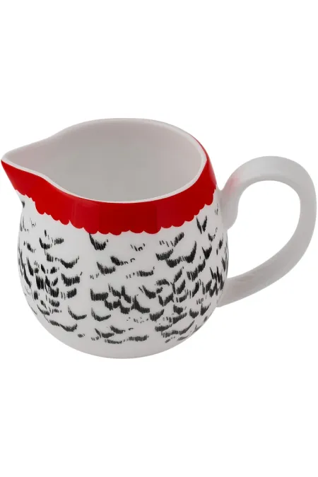 Молочник, коллекция «Перья на красном»