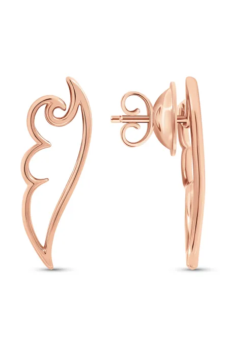 Серьги из золота 585 пробы