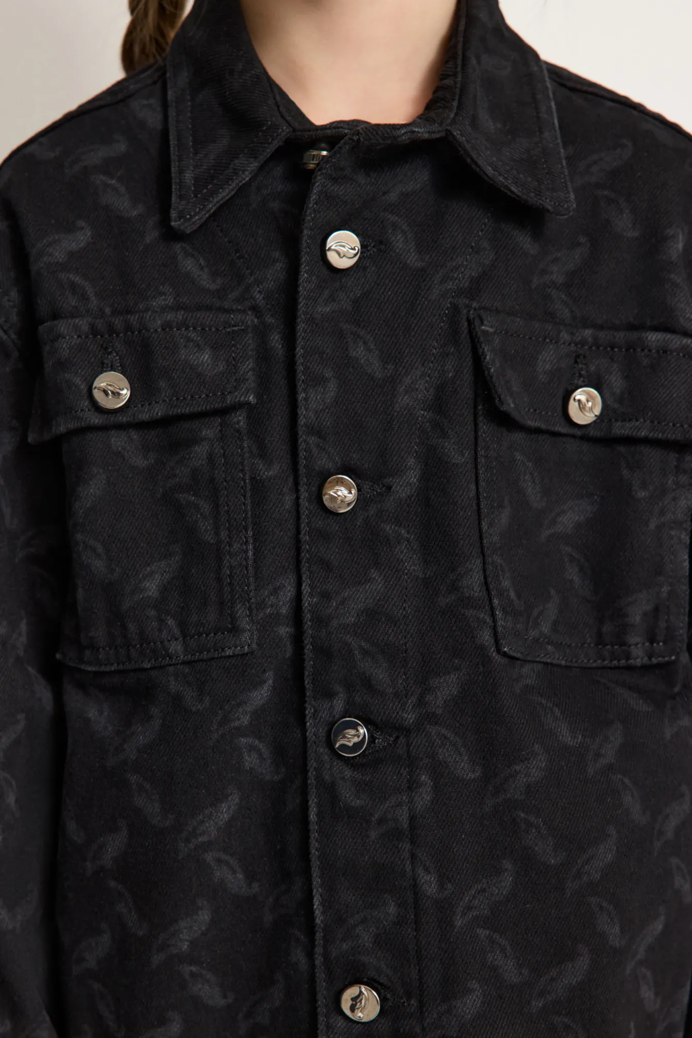 Детская рубашка с паттерном