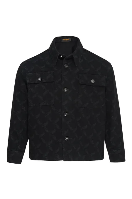 Детская рубашка с паттерном