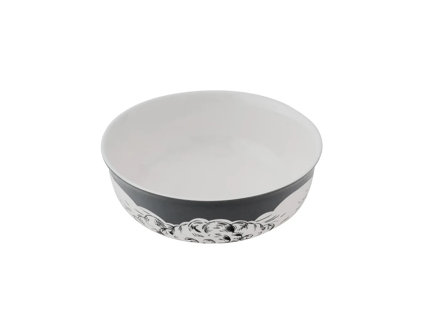 Пиала, коллекция «Перья на черном»