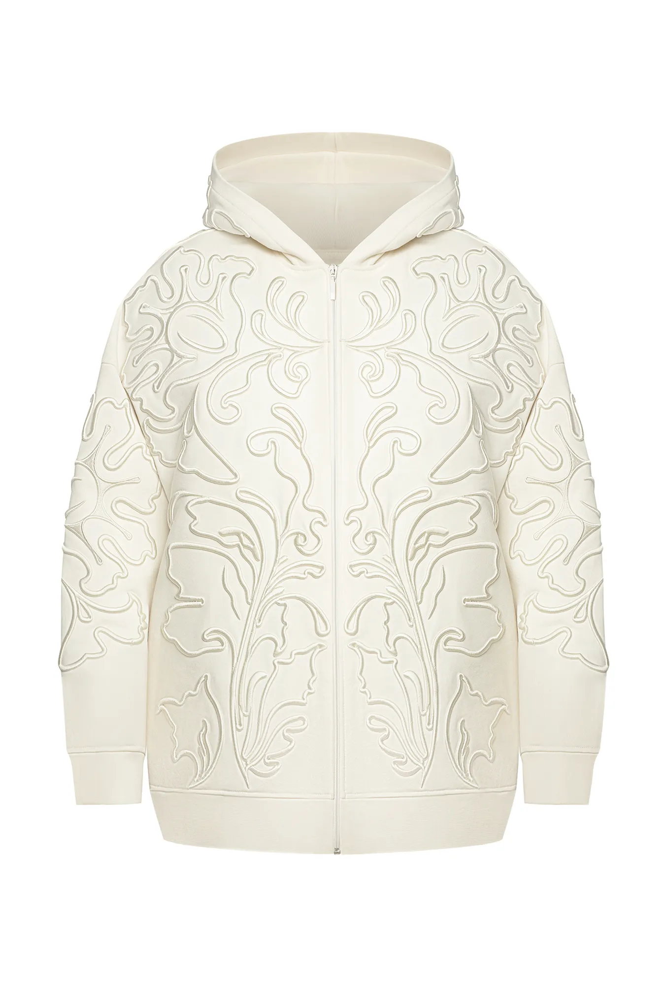 Мужское на молнии с вышивкой