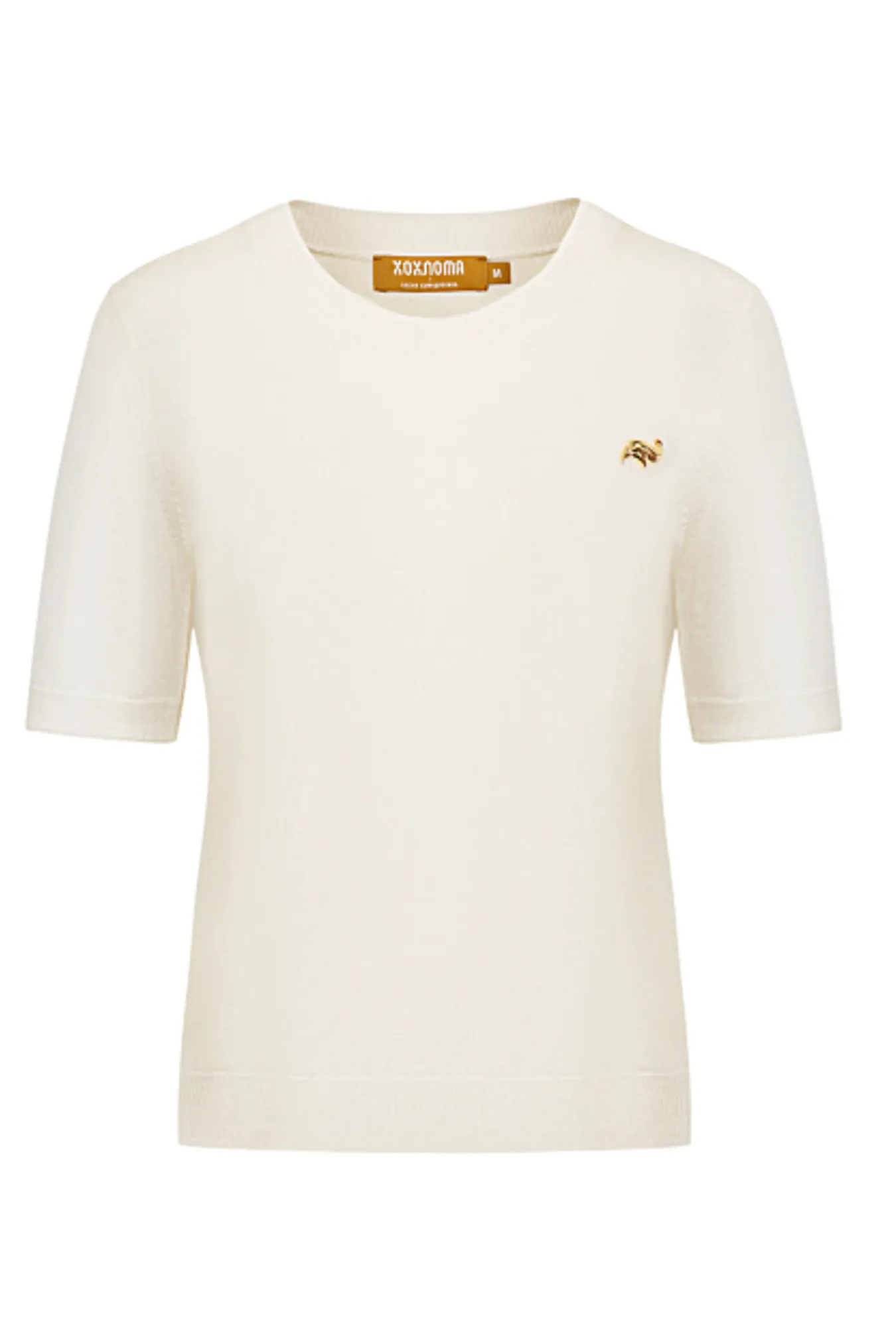 Джемпер с коротким рукавом