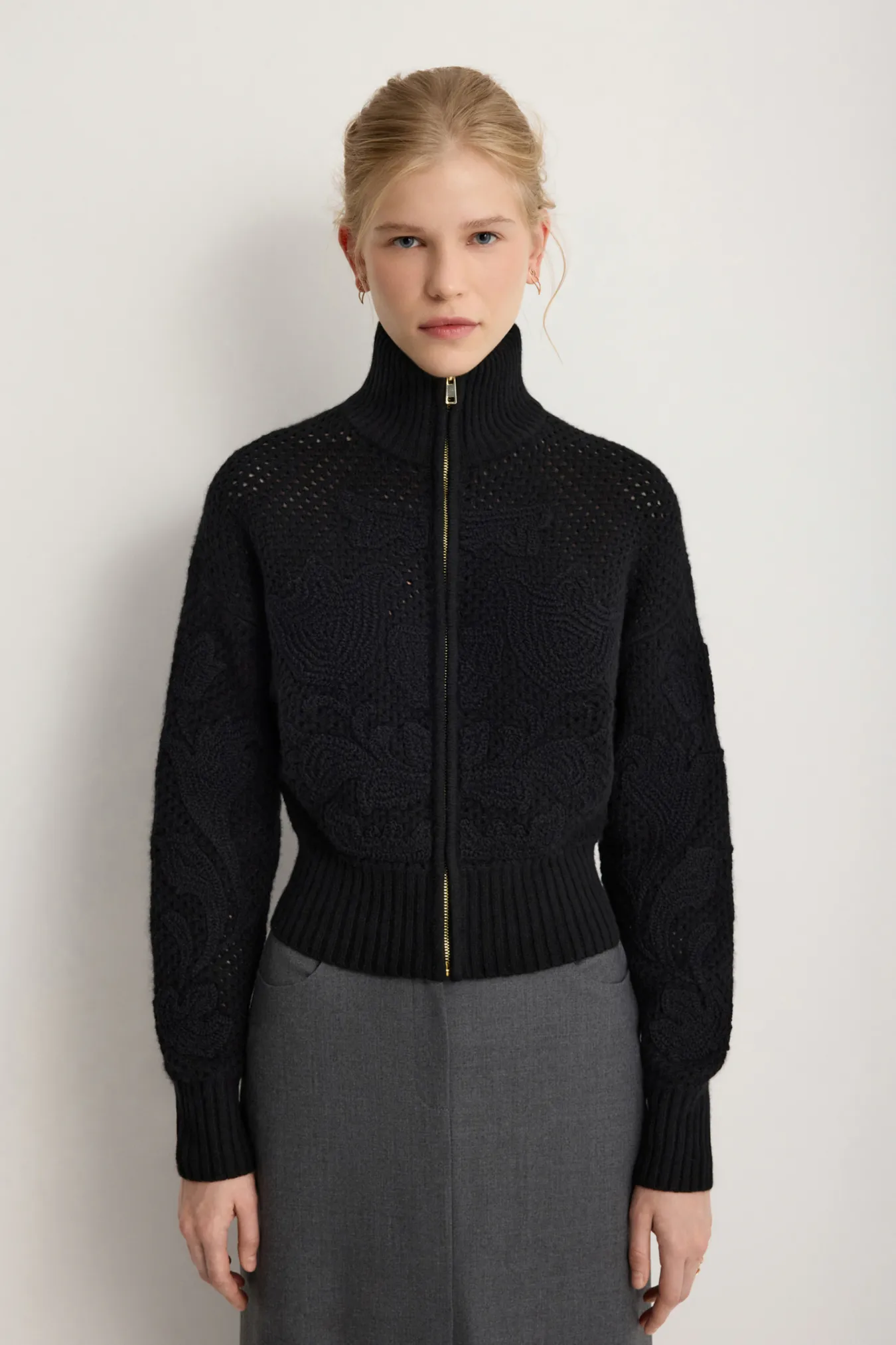 Кардиган из шерсти и кашемира