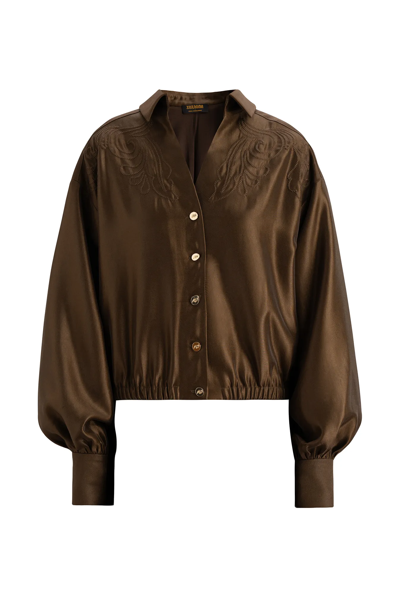 Блуза с вышивкой