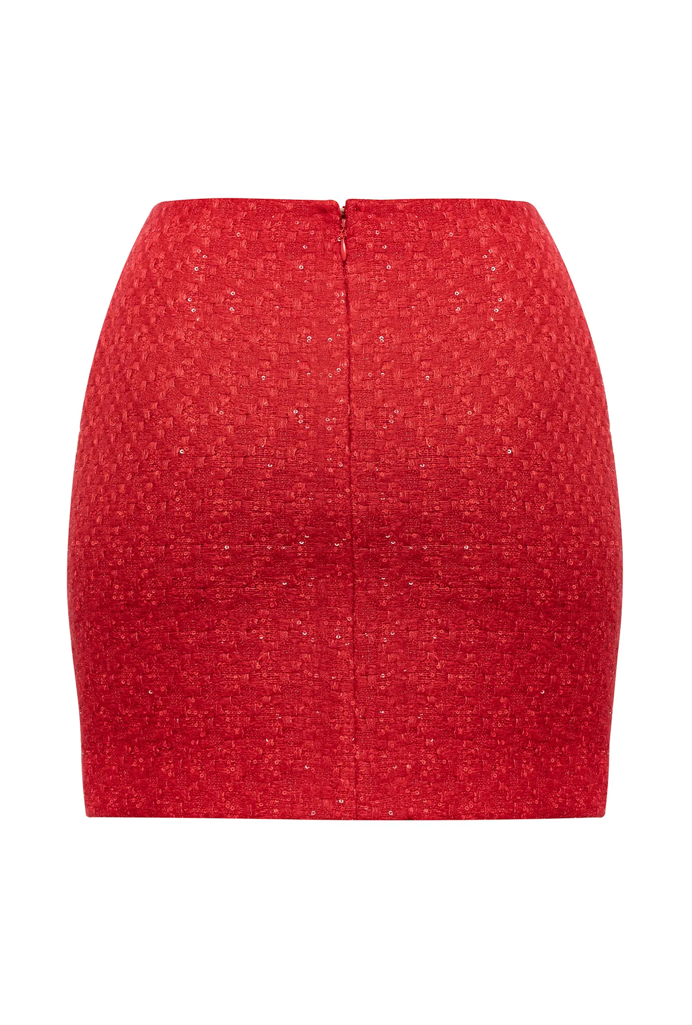 Мини-юбка из твида