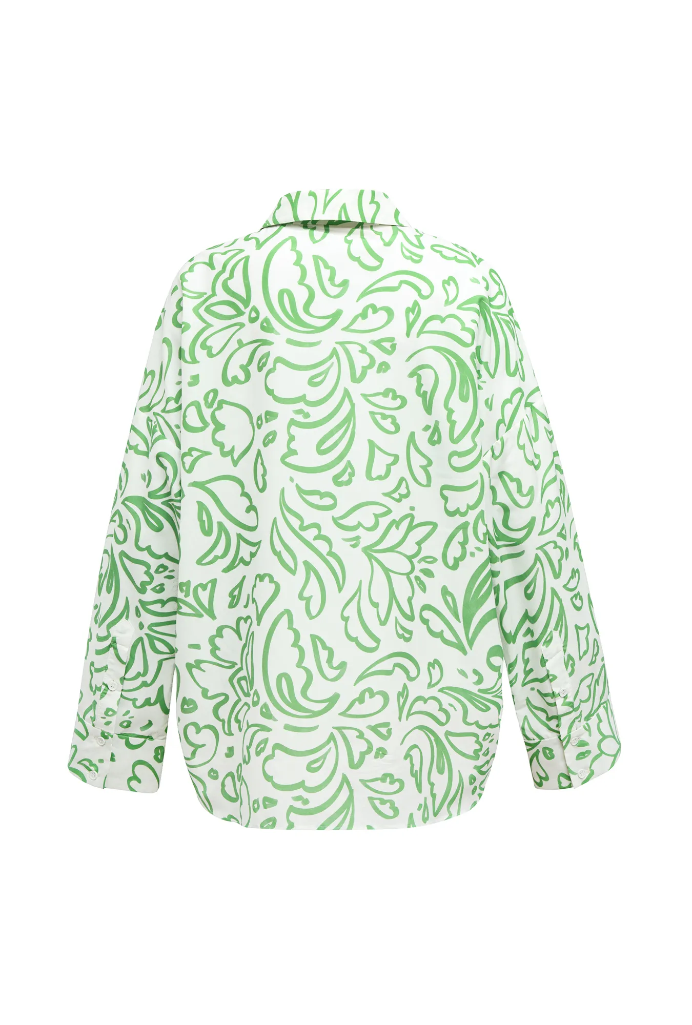 Блуза свободного силуэта