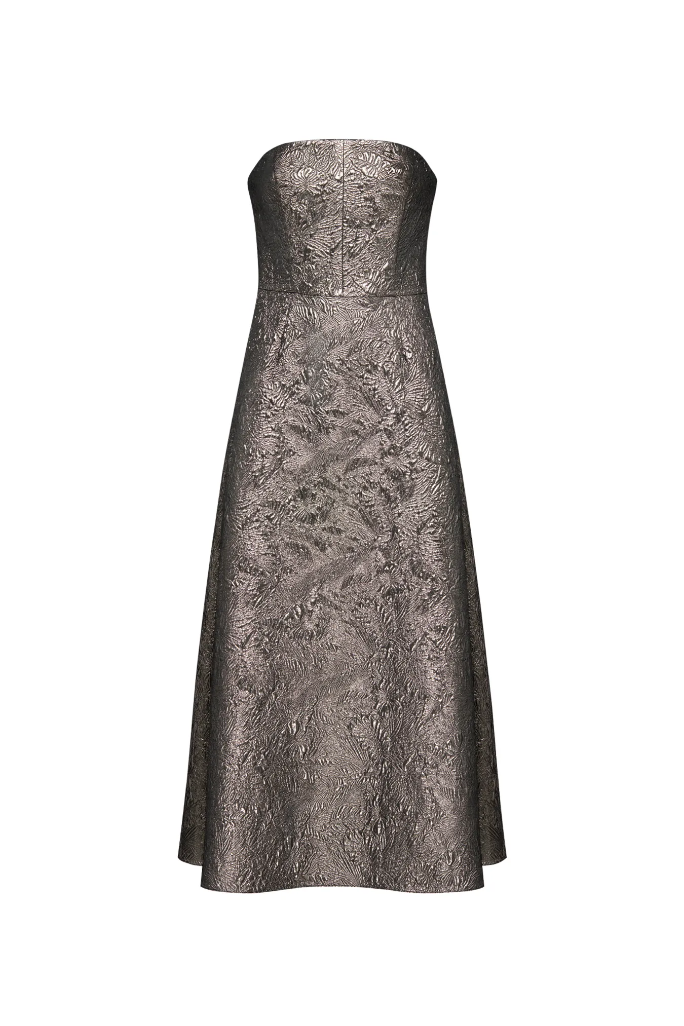 Платье с открытыми плечами