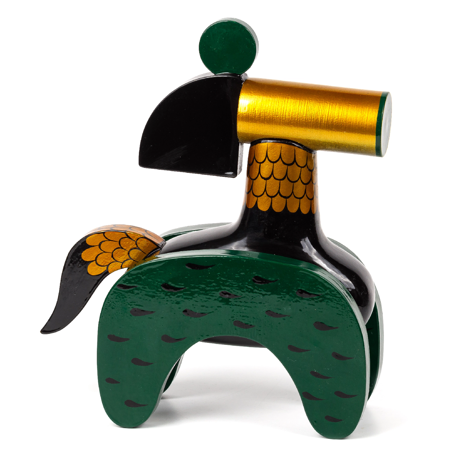 Золотой/Зеленый/Черный