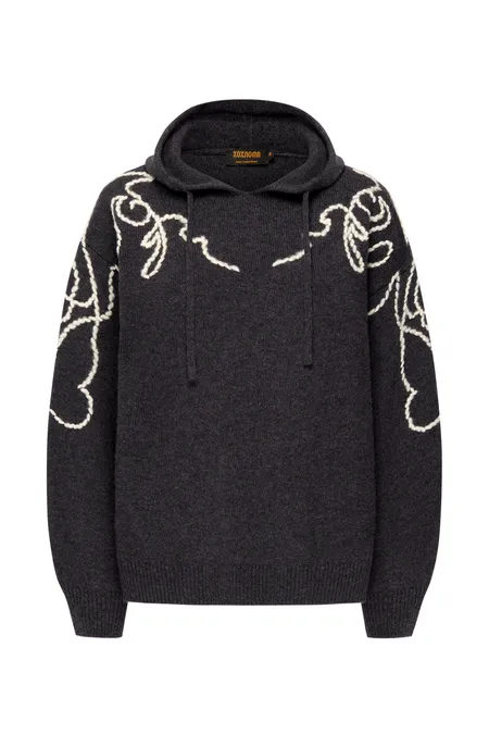 Джемпер из кашемира с вышивкой