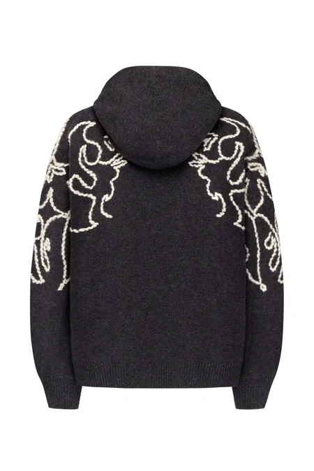 Джемпер из кашемира с вышивкой