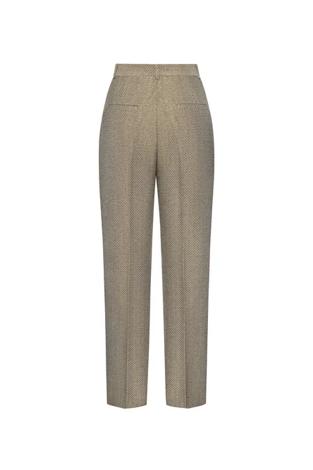 Брюки из смесовой шерсти