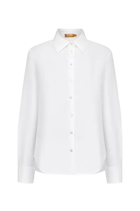 Классическая рубашка из хлопка