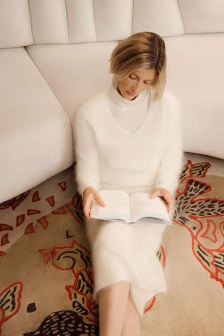 Трикотажная юбка из 100% кашемира