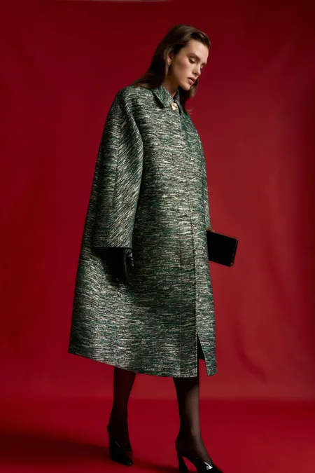 Пальто из смесовой шерсти