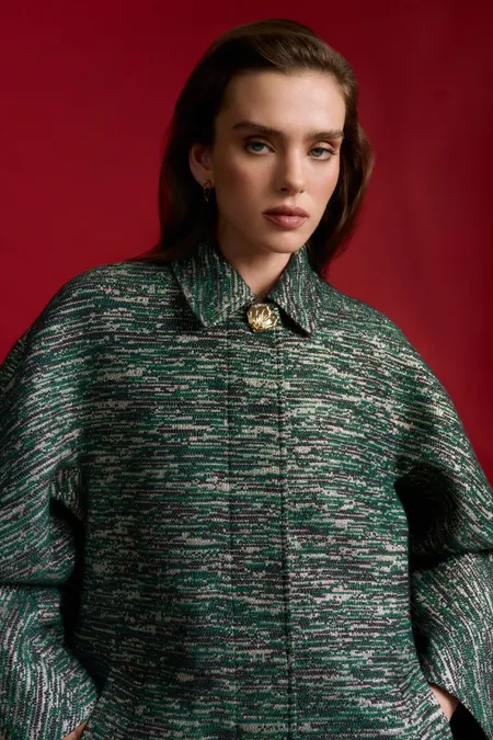 Пальто из смесовой шерсти