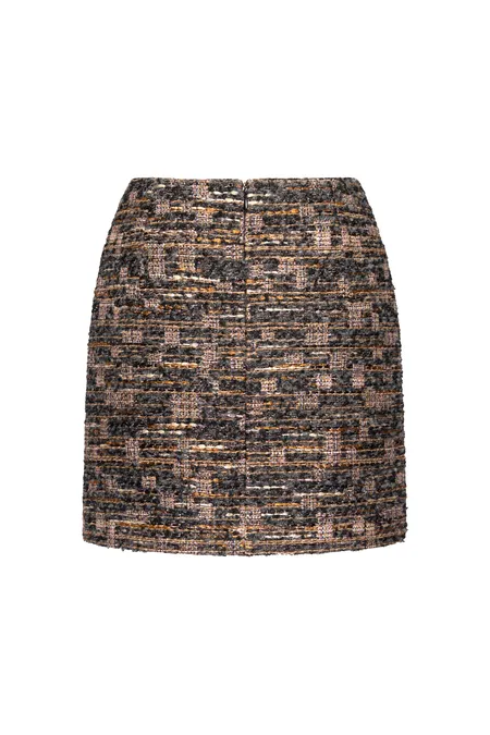 Мини-юбка из смесовой шерсти
