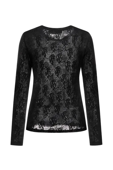 Лонгслив с вышивкой