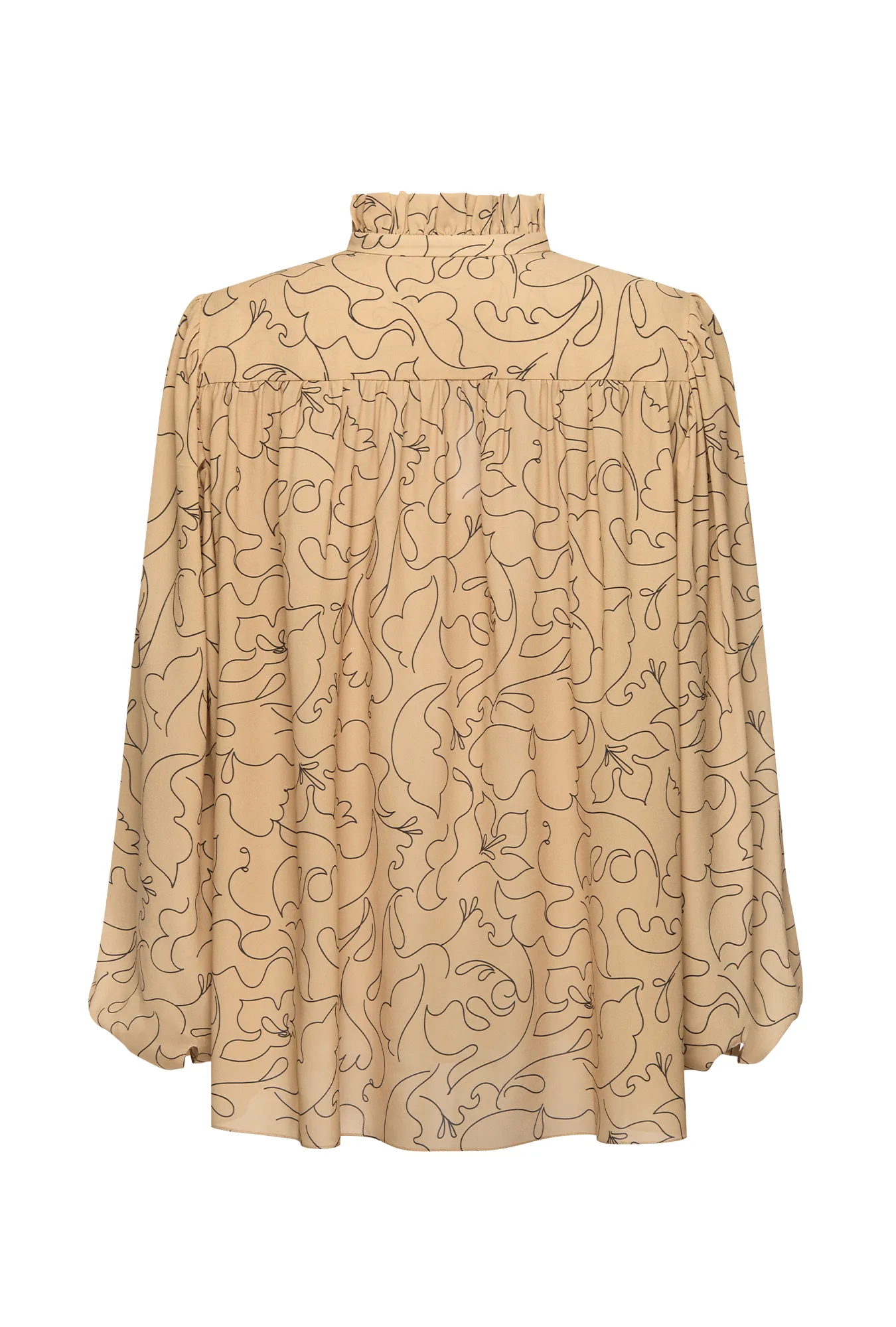 Блуза из 100% шелка