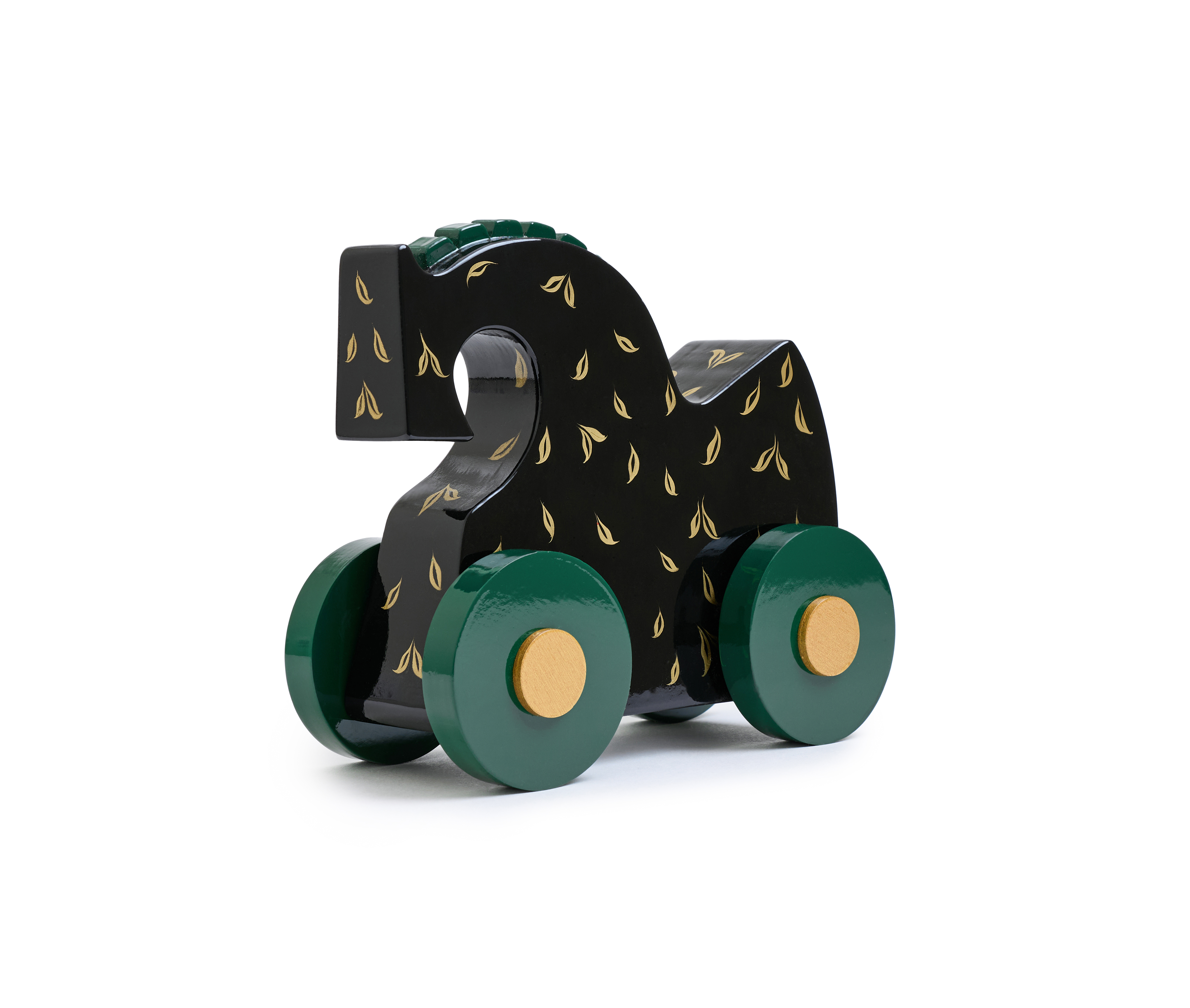 Черный/Зеленый