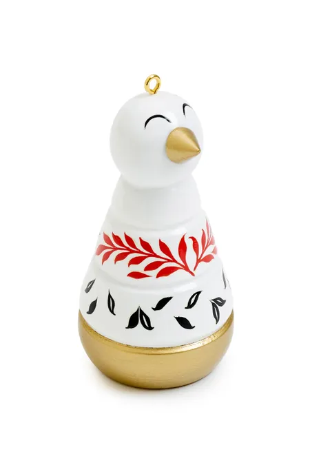 Елочная игрушка "Птичка" 