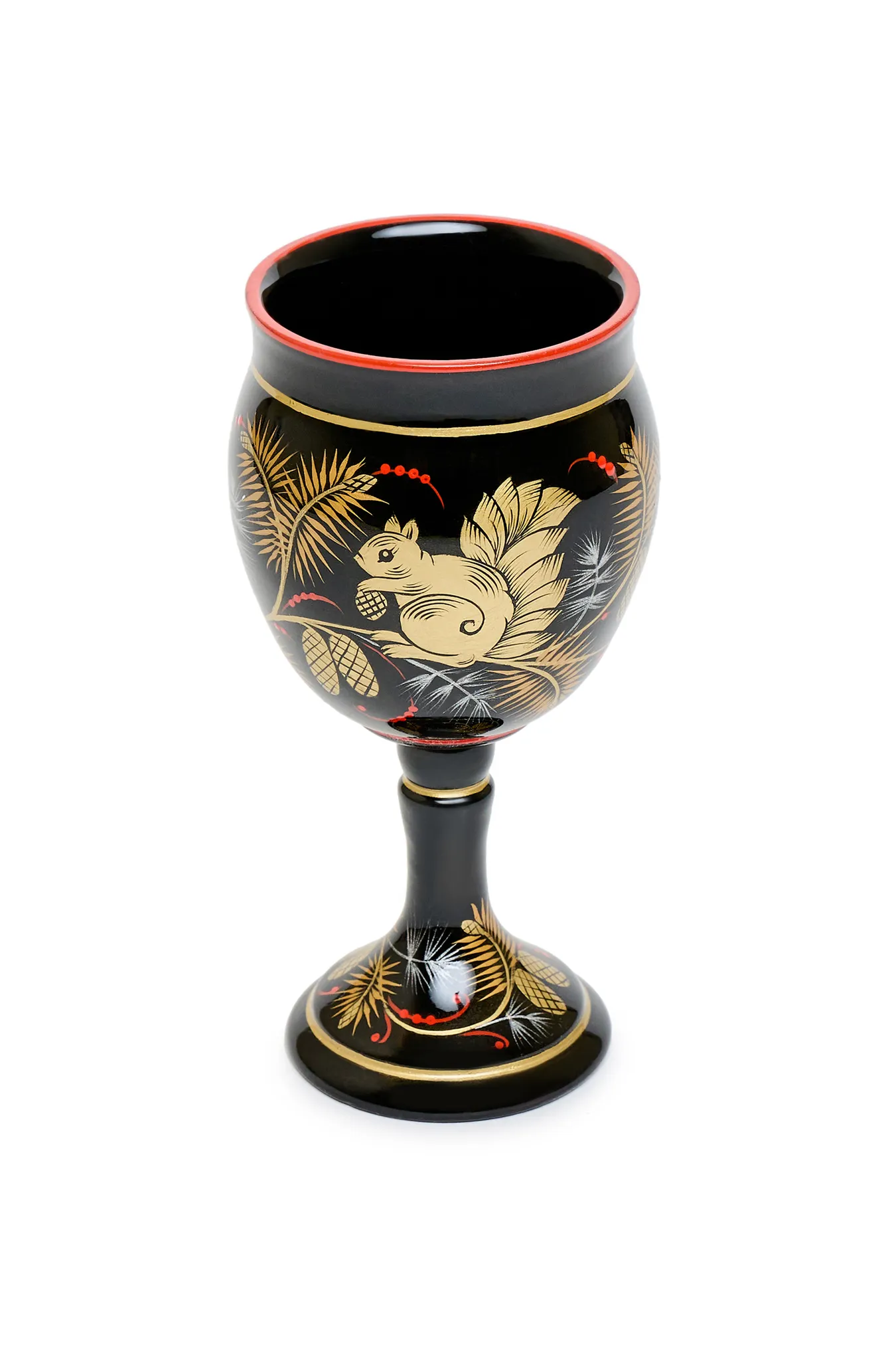 Фужер, коллекция «Белка в лесу» 