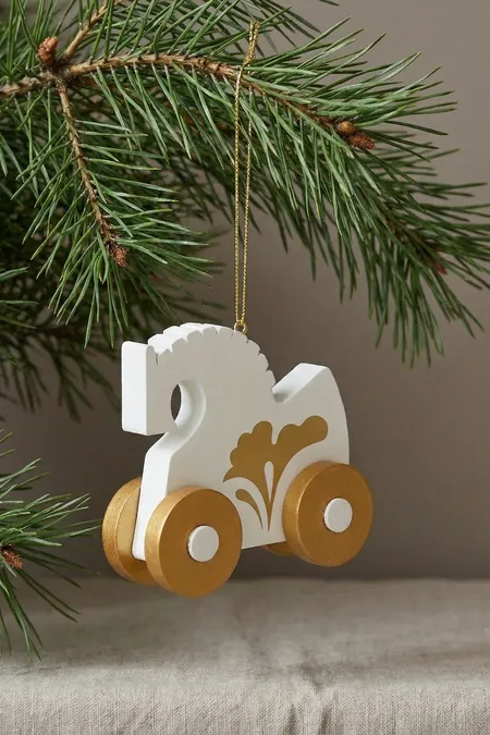 Елочная игрушка "Лошадка" 