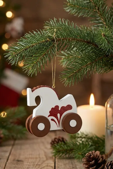 Елочная игрушка "Лошадка" 