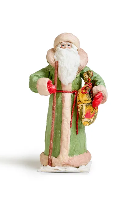 Фигурка ватная «Дед Мороз», ручная работа