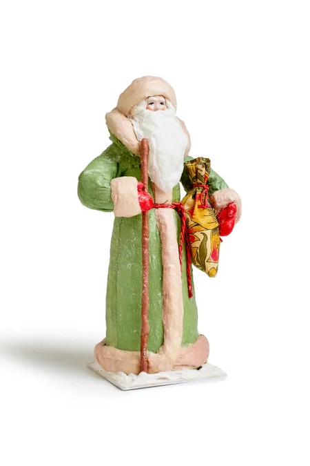 Фигурка ватная «Дед Мороз», ручная работа