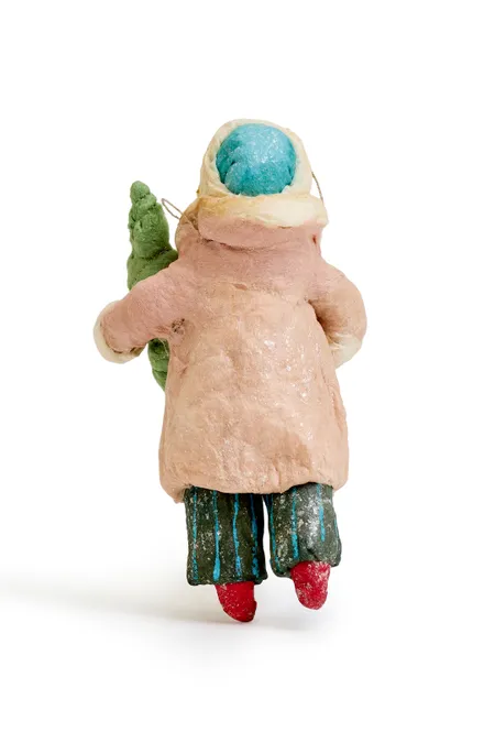 Елочная ватная игрушка «Мальчик», ручная работа