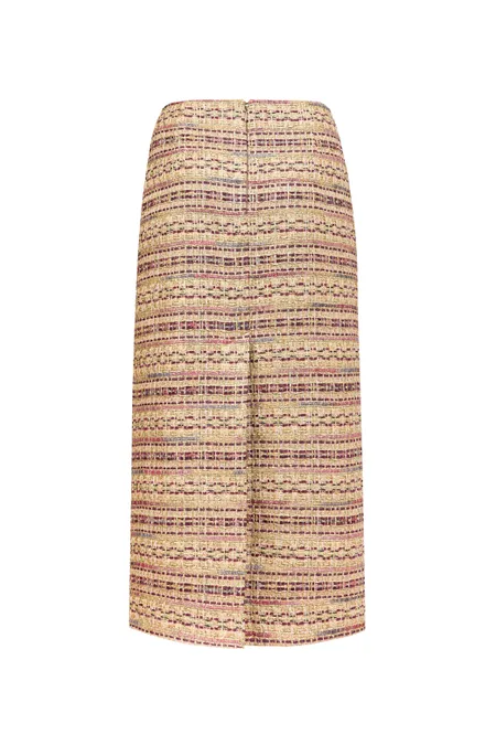 Юбка c декоративной отделкой