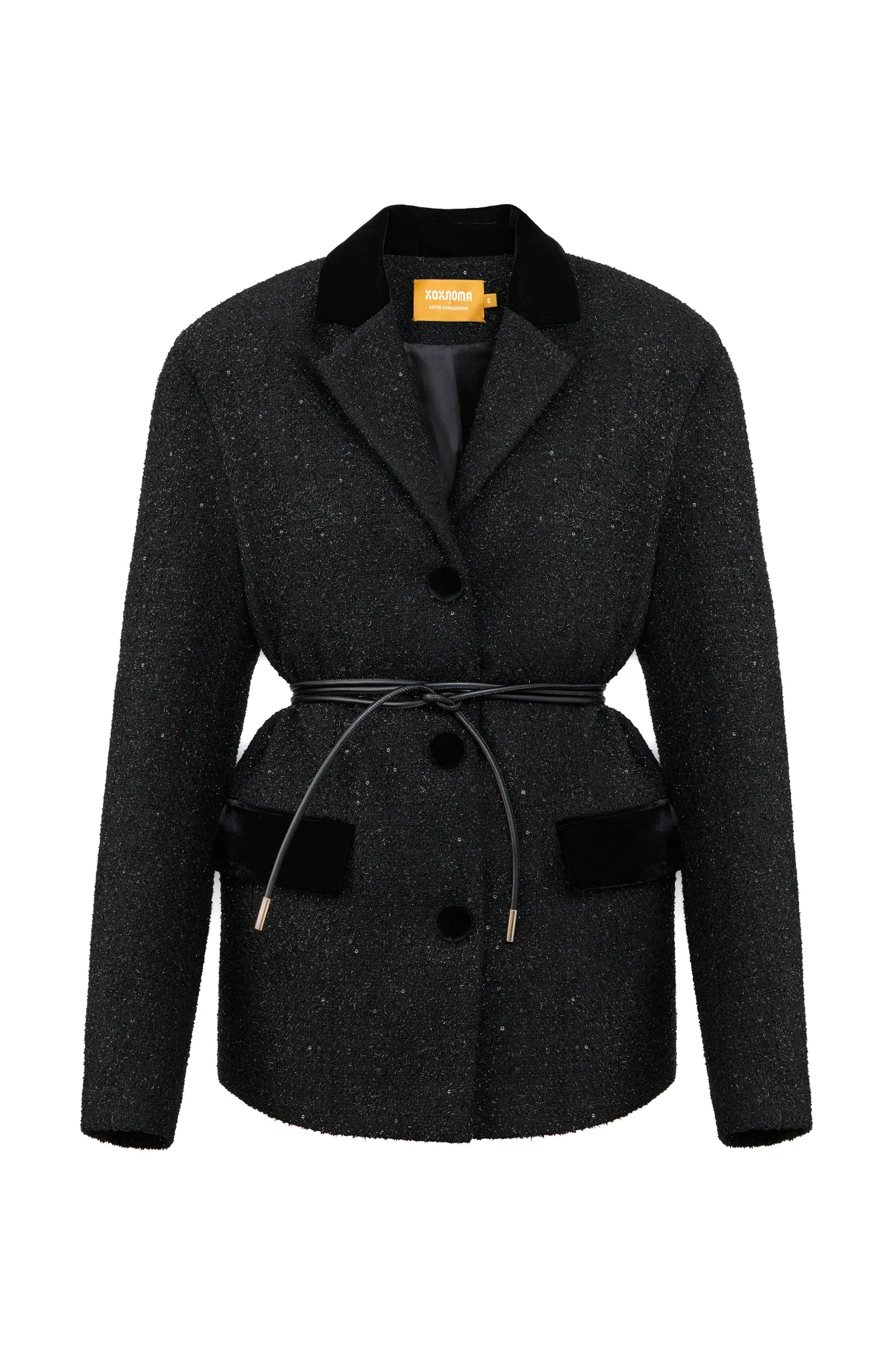 Жакет из смесовой шерсти