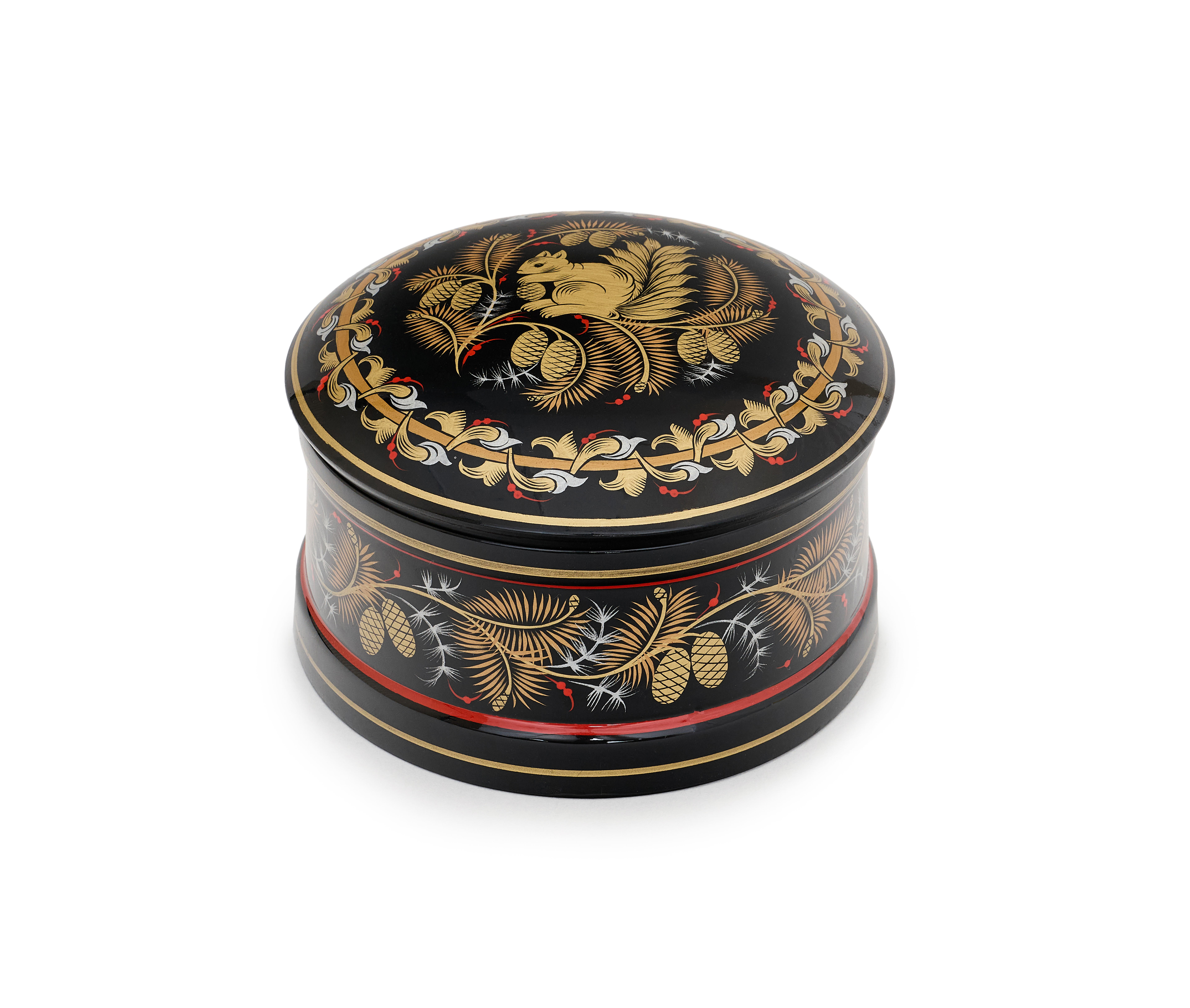 Черный/Золотой