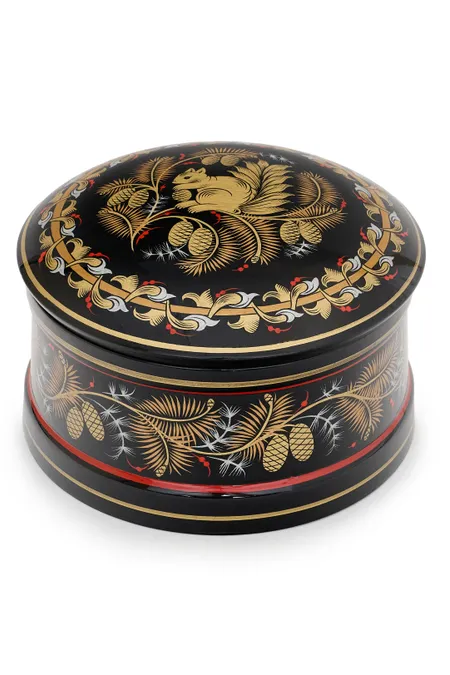 Шкатулка, коллекция «Белка в лесу»